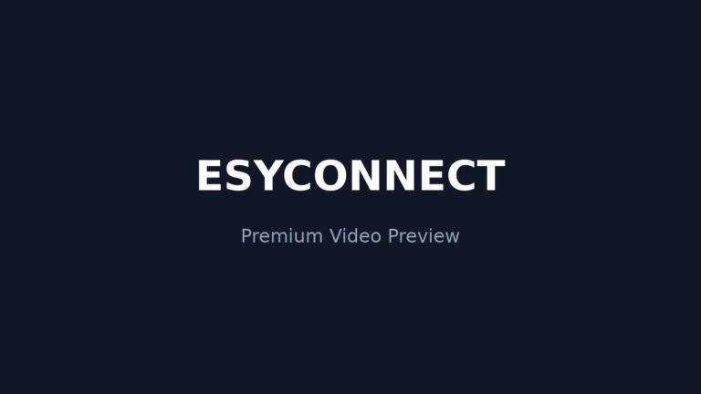EsyConnect Cinematic